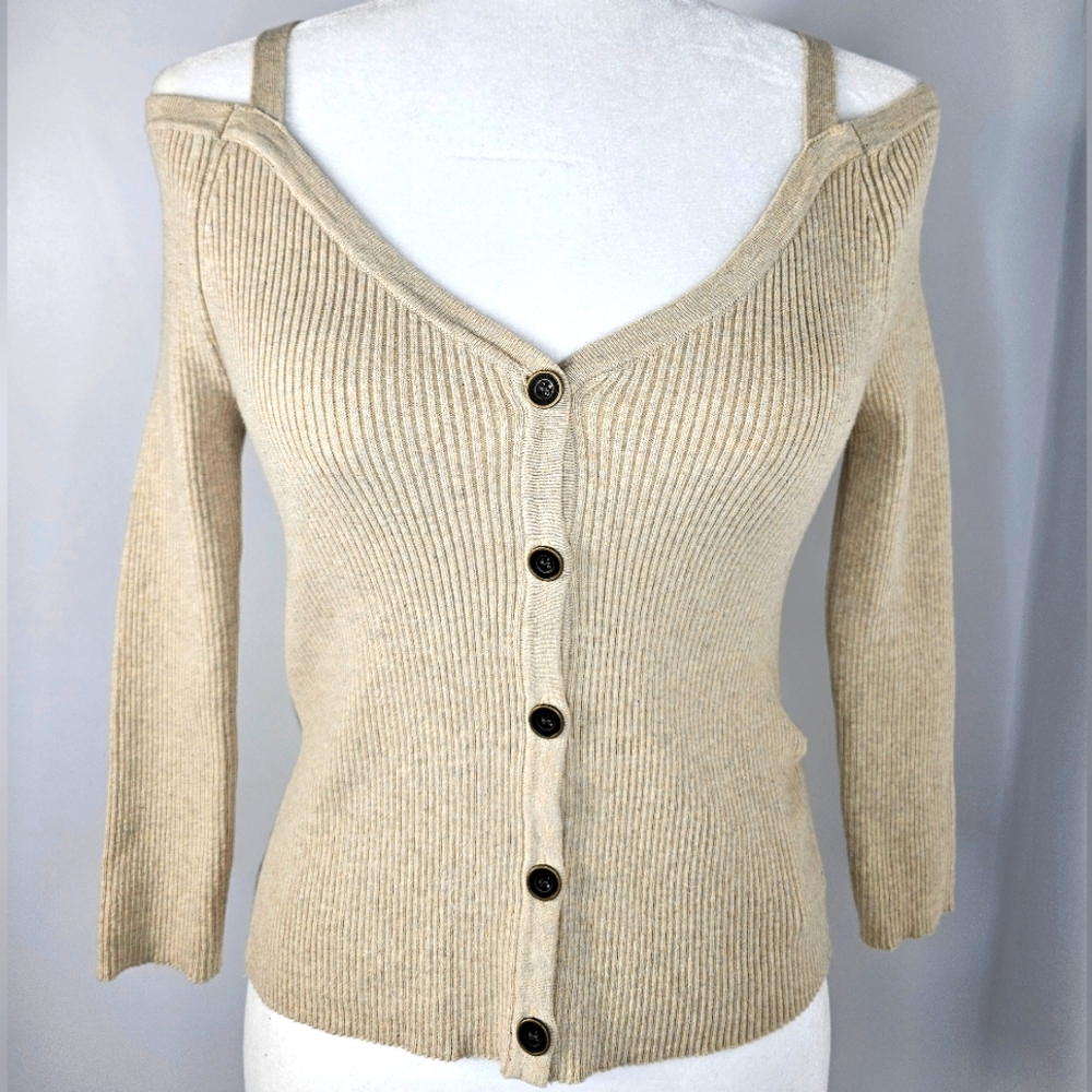 DKNY Cold  shoulder  Top size Xs